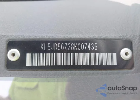 2008 Suzuki Forenza Convenience/Popular из США, поврежденный, VIN KL5JD56Z28K007436